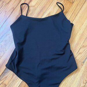Black Anthropologie Bodysuit